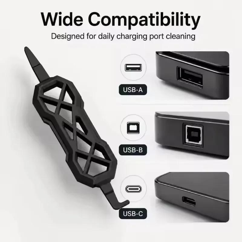 1/10 قطع، أداة تنظيف منفذ الشح - مراجعة Usb C Hub وسعره