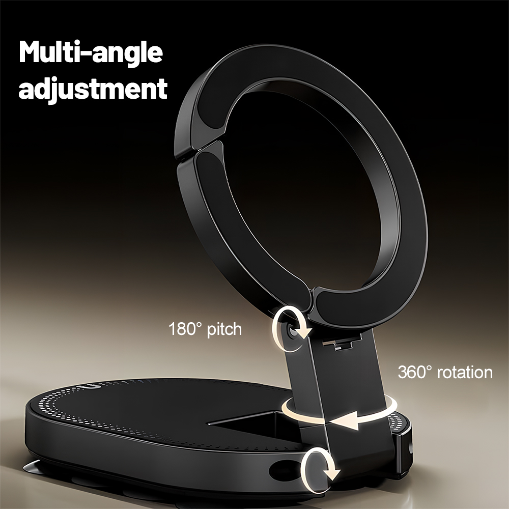 360 °   حامل هاتف مغناطيسي دوا - مراجعة Laptop Stand وسعره