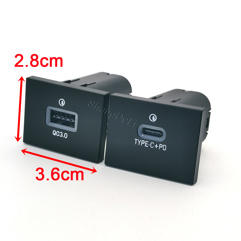 1 قطعة صالح لفورد فوكس 2004-20 - مراجعة Usb C Hub وسعره
