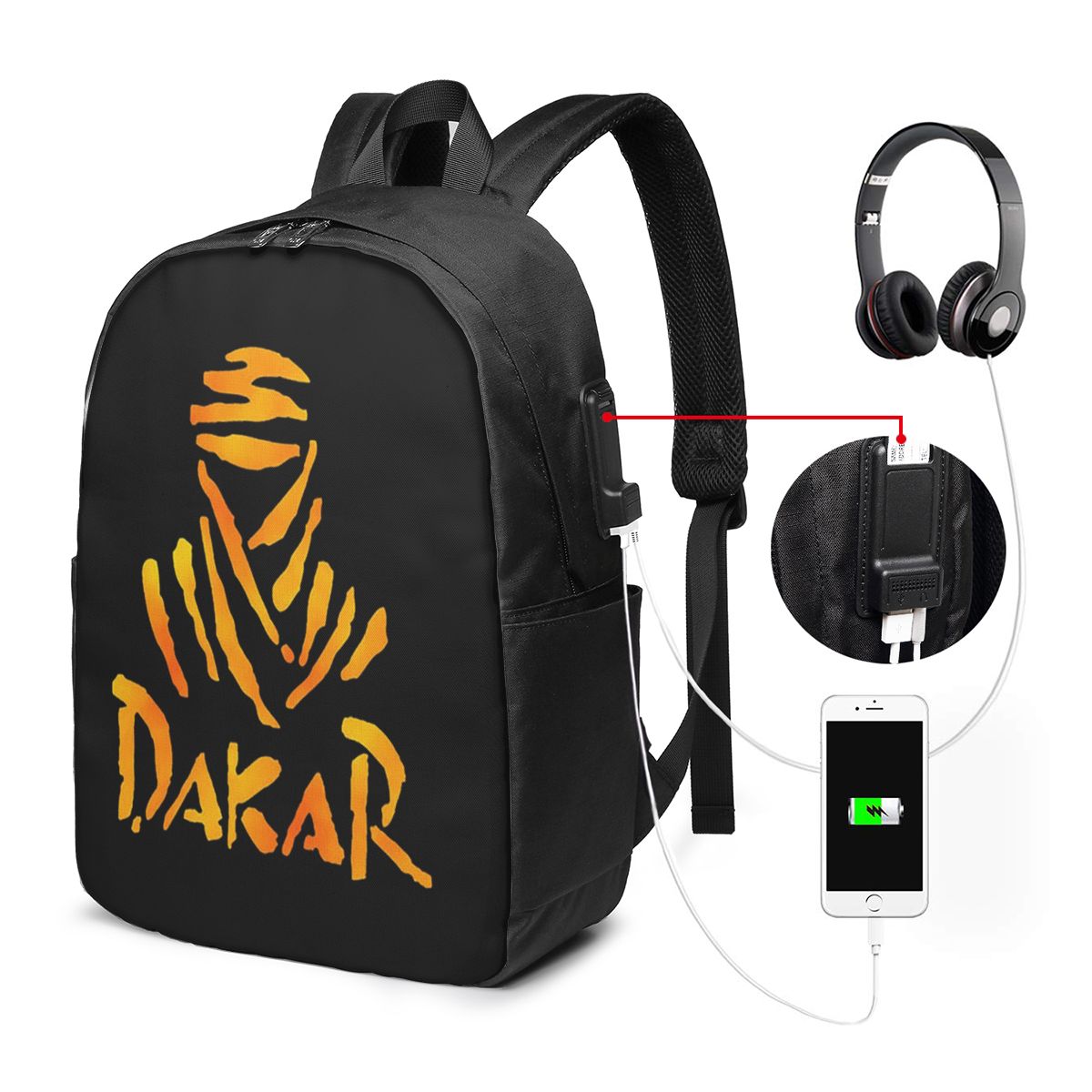 حقيبة ظهر داكار رالي للدراجات  - مراجعة Laptop Bag وسعره