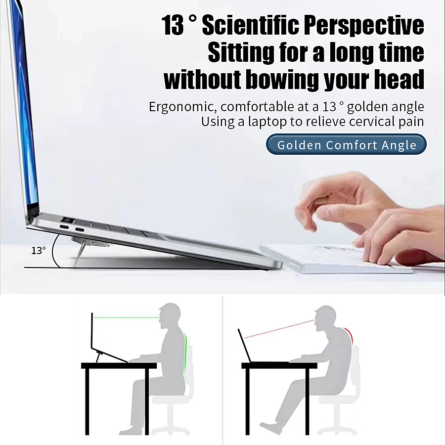 حامل كمبيوتر محمول صغير محمول  - مراجعة Laptop Stand وسعره