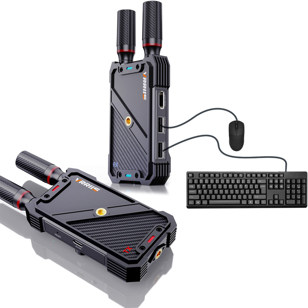 VRRIIS WL082K 400m لاسلكي HDMI - مراجعة Laptop Mouse وسعره